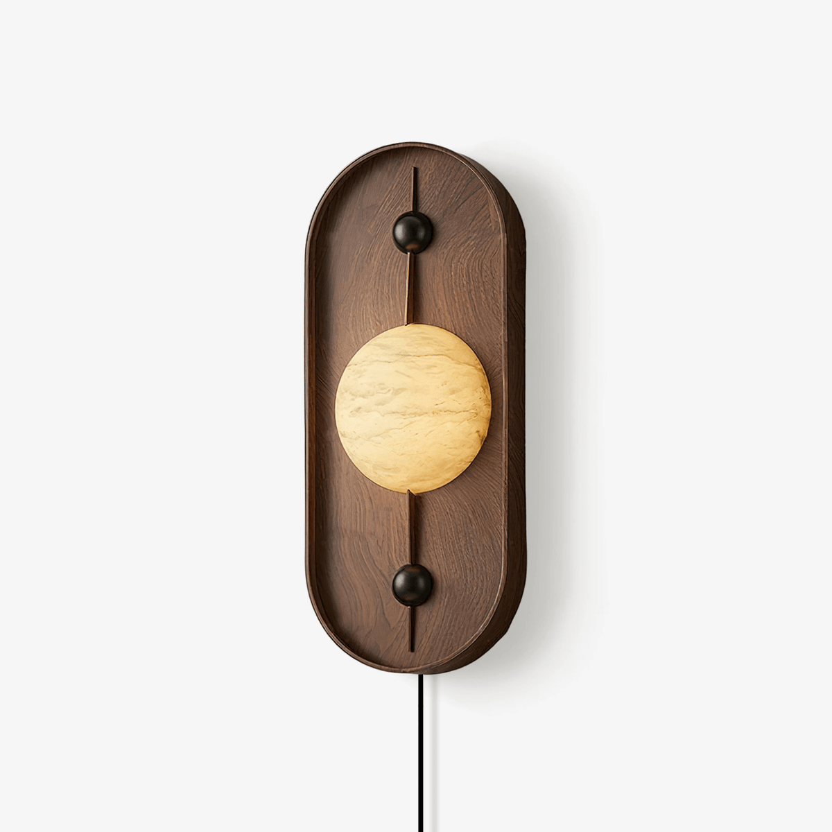 Bezel Plug-in Alabaster Wall Lamp - Tianguang Alabaster Lighting