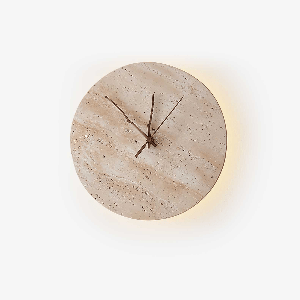 Clock Travertine Wall Lamp - Tianguang Alabaster Lighting