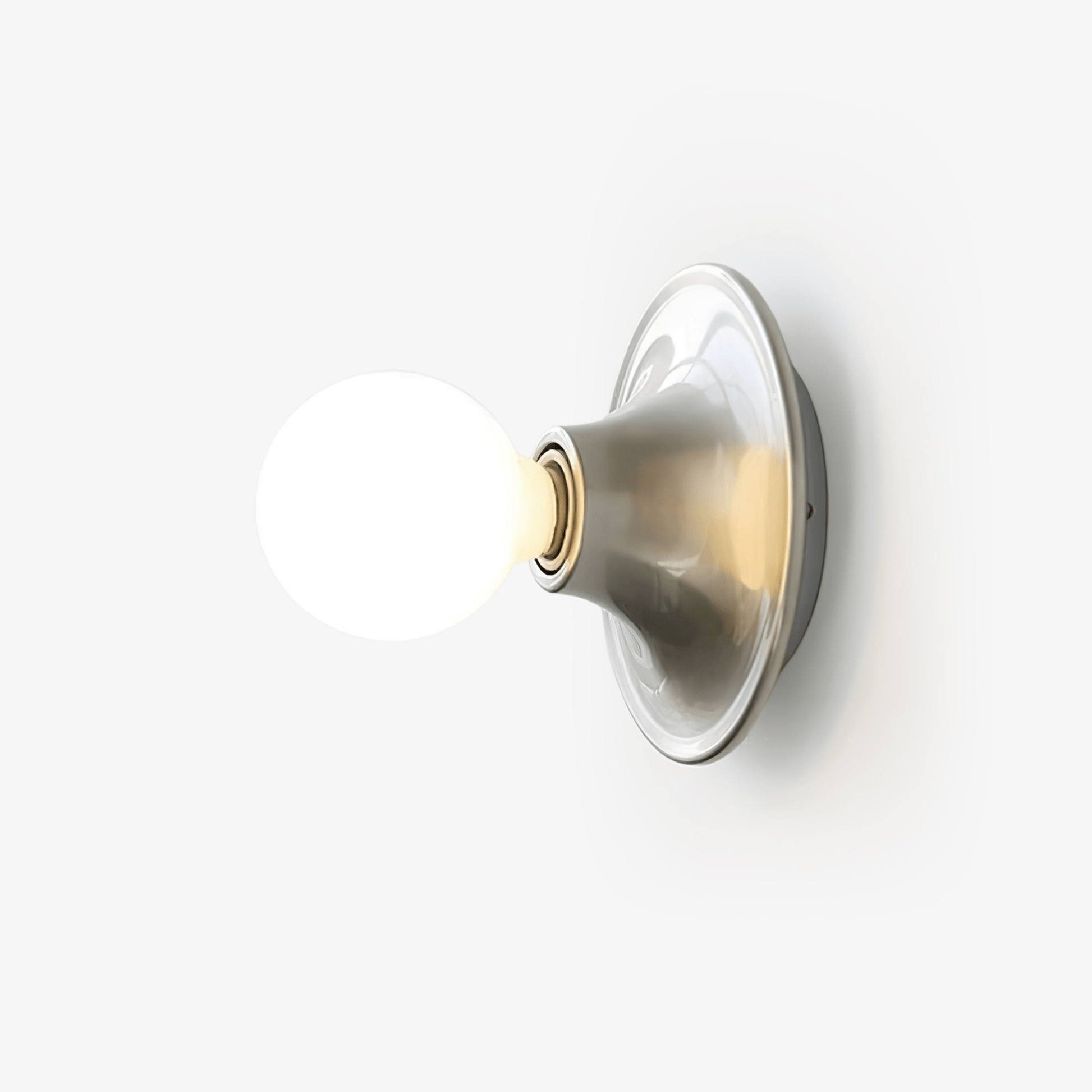 Eclipta Wall Light, Hardwired Wall Sconce, Metal, Dia 15cm x H 15cm