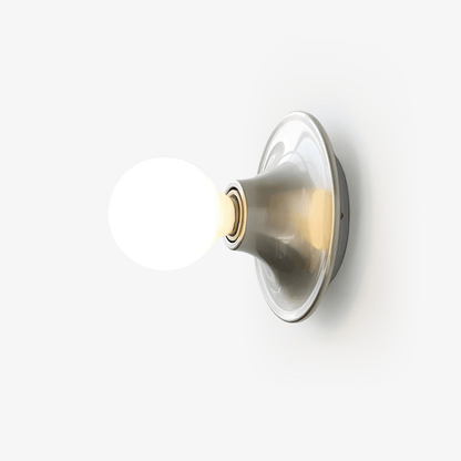 Eclipta Wall Light, Hardwired Wall Sconce, Metal, Dia 15cm x H 15cm
