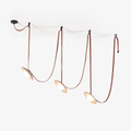 Lasso Stone Travertine Pendant Light 47.2 in Dia 1 Light - Tianguang Alabaster Lighting