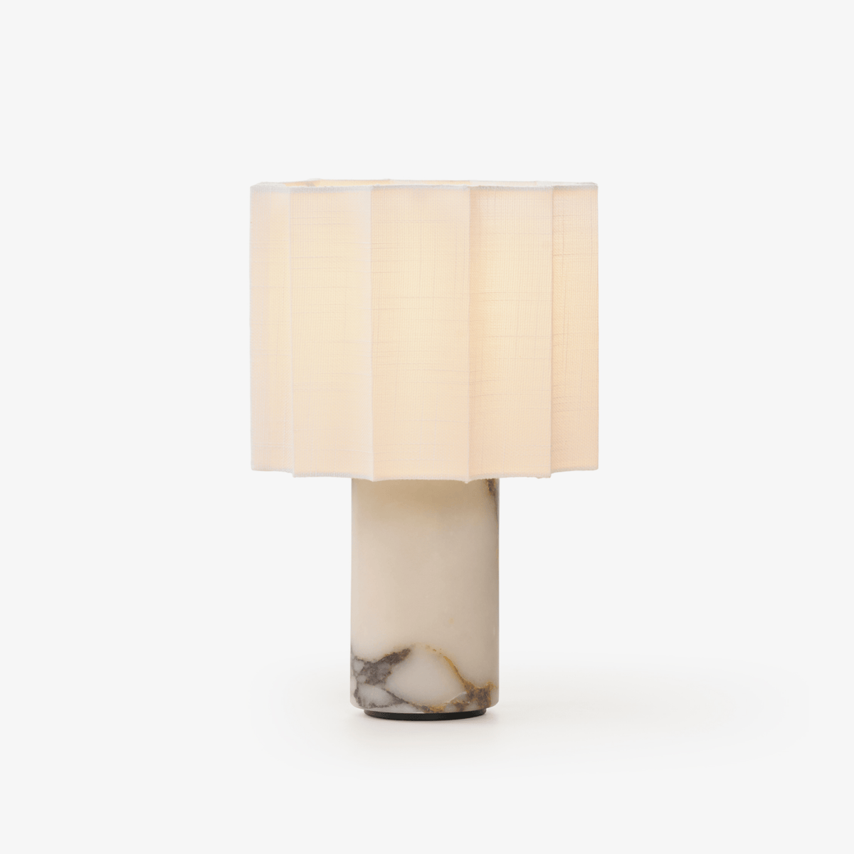 Orbis Veil Marble Table Lamp - Tianguang Alabaster Lighting