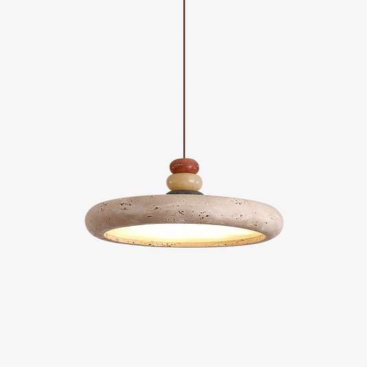 Dorelle Travertine Pendant Lamp - Tianguang Alabaster Lighting