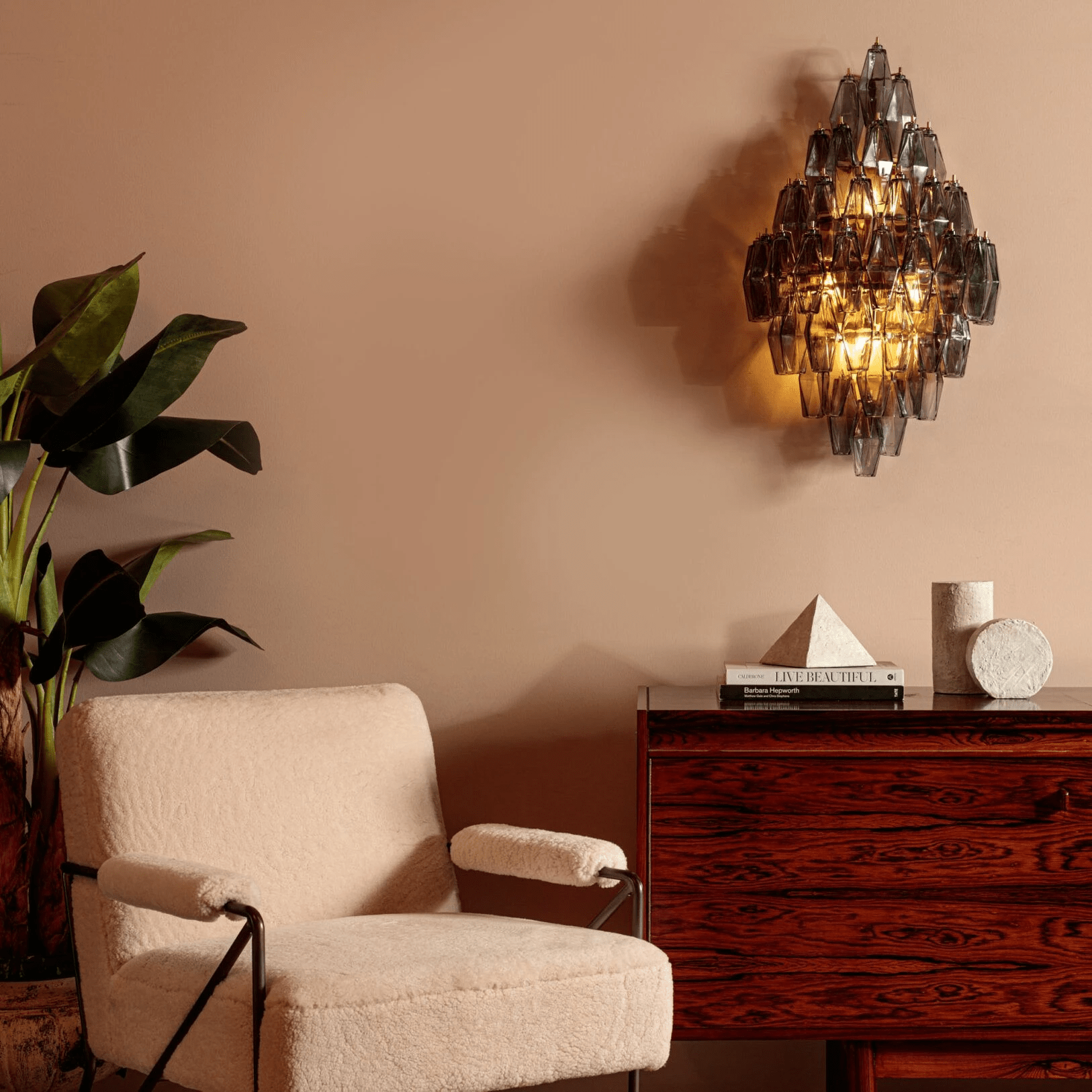 Sorrento Wall Light, Hardwired Wall Sconce, detail 7