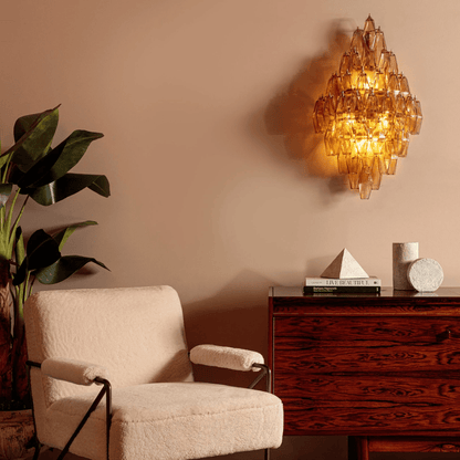 Sorrento Wall Light, Hardwired Wall Sconce, detail 2