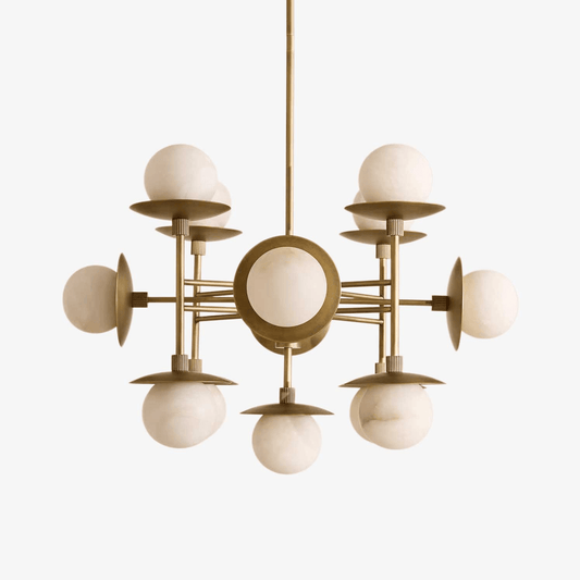 Cara Alabaster Chandelier - Tianguang Alabaster Lighting