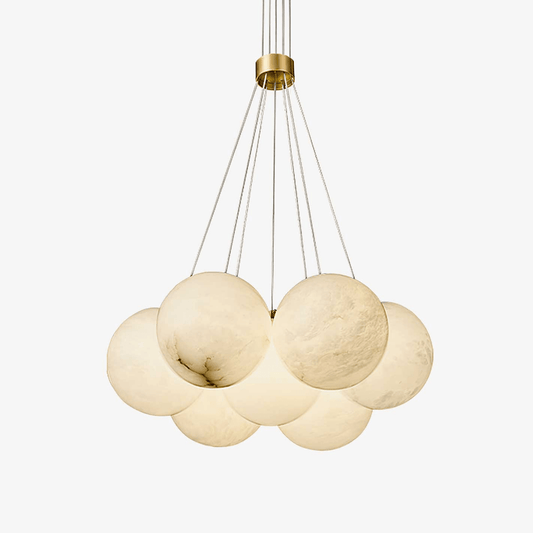 Alabaster Balls Chandelier - Tianguang Alabaster Lighting