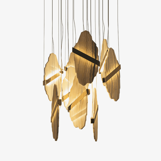 Auralith Alabaster Chandelier - Tianguang Alabaster Lighting