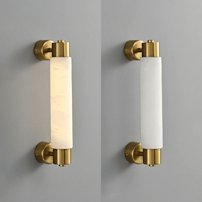 Alatar Alabaster Wall Light, Hardwired Wall Sconce, detail 7