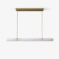 Linear Alabaster Chandelier 35.4 in Dia - Tianguang Alabaster Lighting