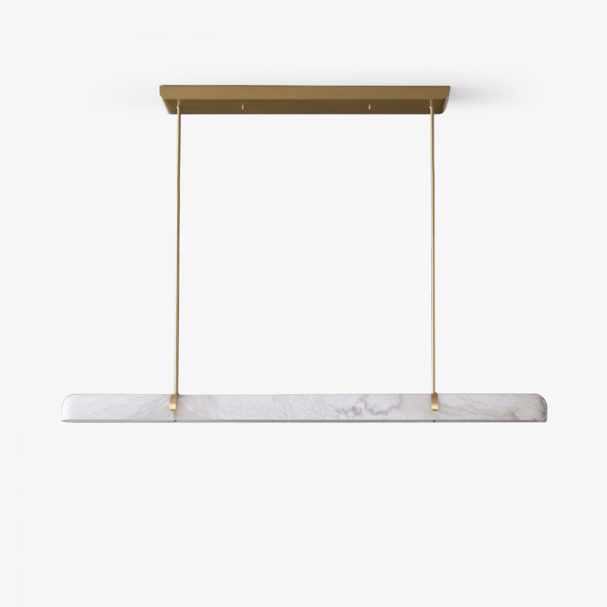 Linear Alabaster Chandelier 35.4 in Dia - Tianguang Alabaster Lighting