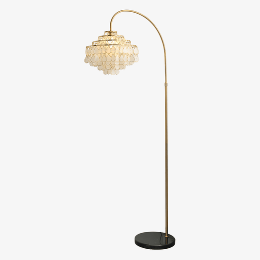 Shells Marble Floor Lamp - Tianguang Alabaster Lighting