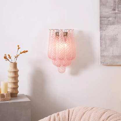 Lagoon Bloom Wall Light, Hardwired Wall Sconce, detail 12