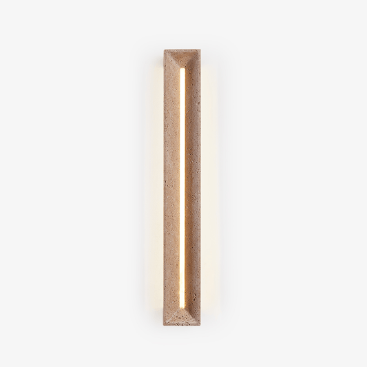 Solace Travertine Beam Wall Light - Tianguang Alabaster Lighting