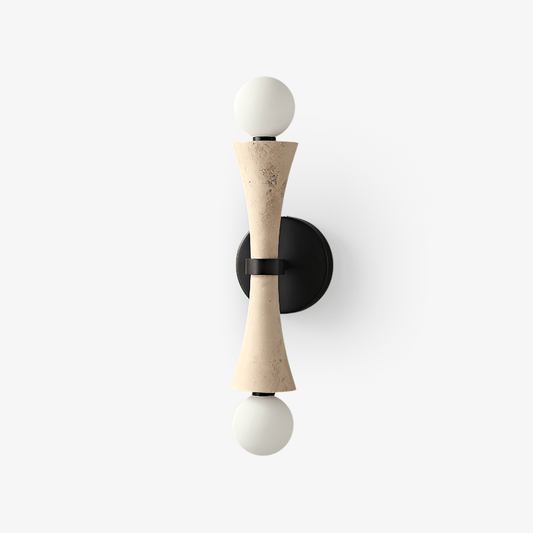 Obel Travertine Wall Sconce - Tianguang Alabaster Lighting