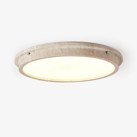 Soren Travertine Ceiling Lamp Ceiling Light - Tianguang Alabaster Lighting