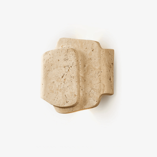 Layered Travertine Wall Light - Tianguang Alabaster Lighting