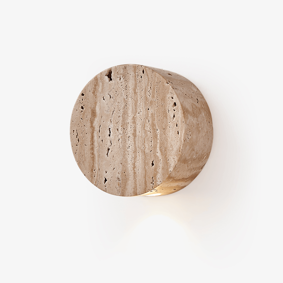 Caelan Travertine Wall Sconce - Tianguang Alabaster Lighting