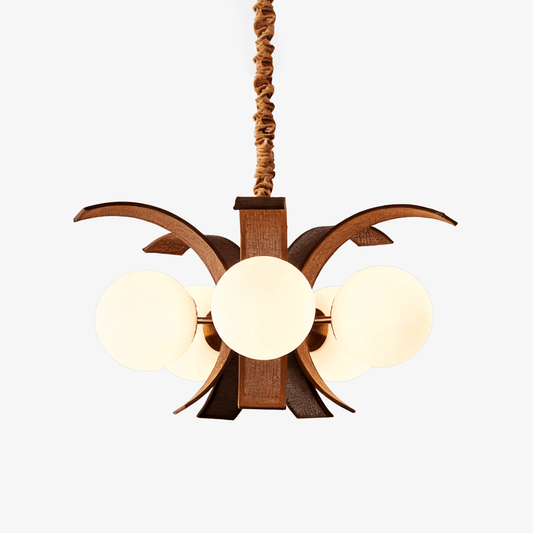 Thalina Grove Natural Stone Chandelier - Tianguang Alabaster Lighting