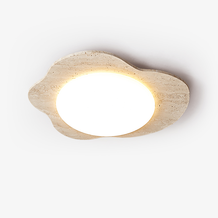 Travertine Cloud Ceiling Lamp Ceiling Light - Tianguang Alabaster Lighting