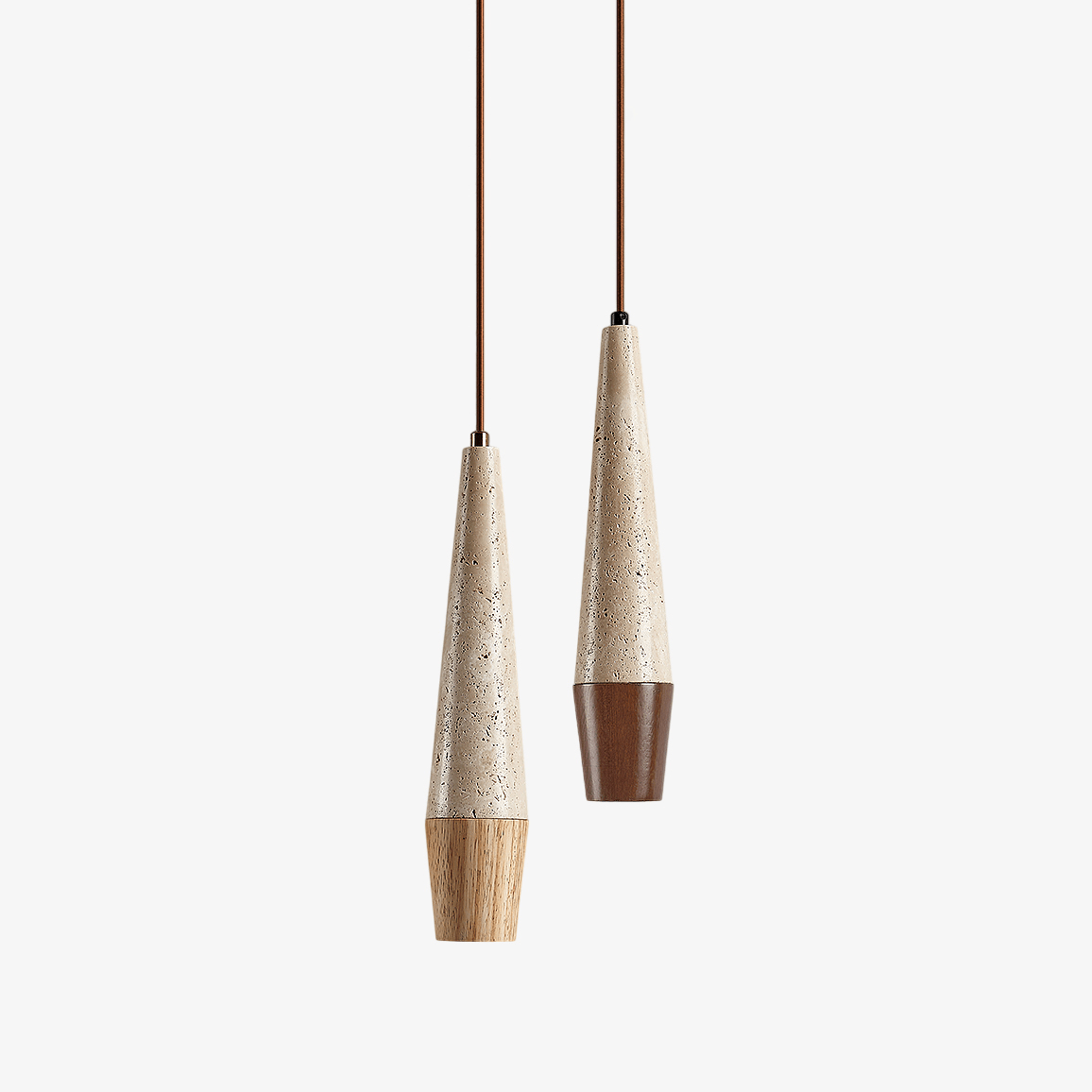 Tiber Travertine Pendant Lamp - Tianguang Alabaster Lighting