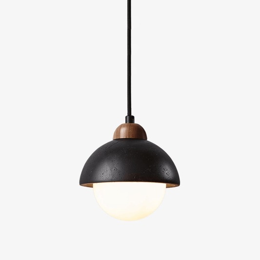 Zenith Pebble Travertine Pendant Lamp - Tianguang Alabaster Lighting
