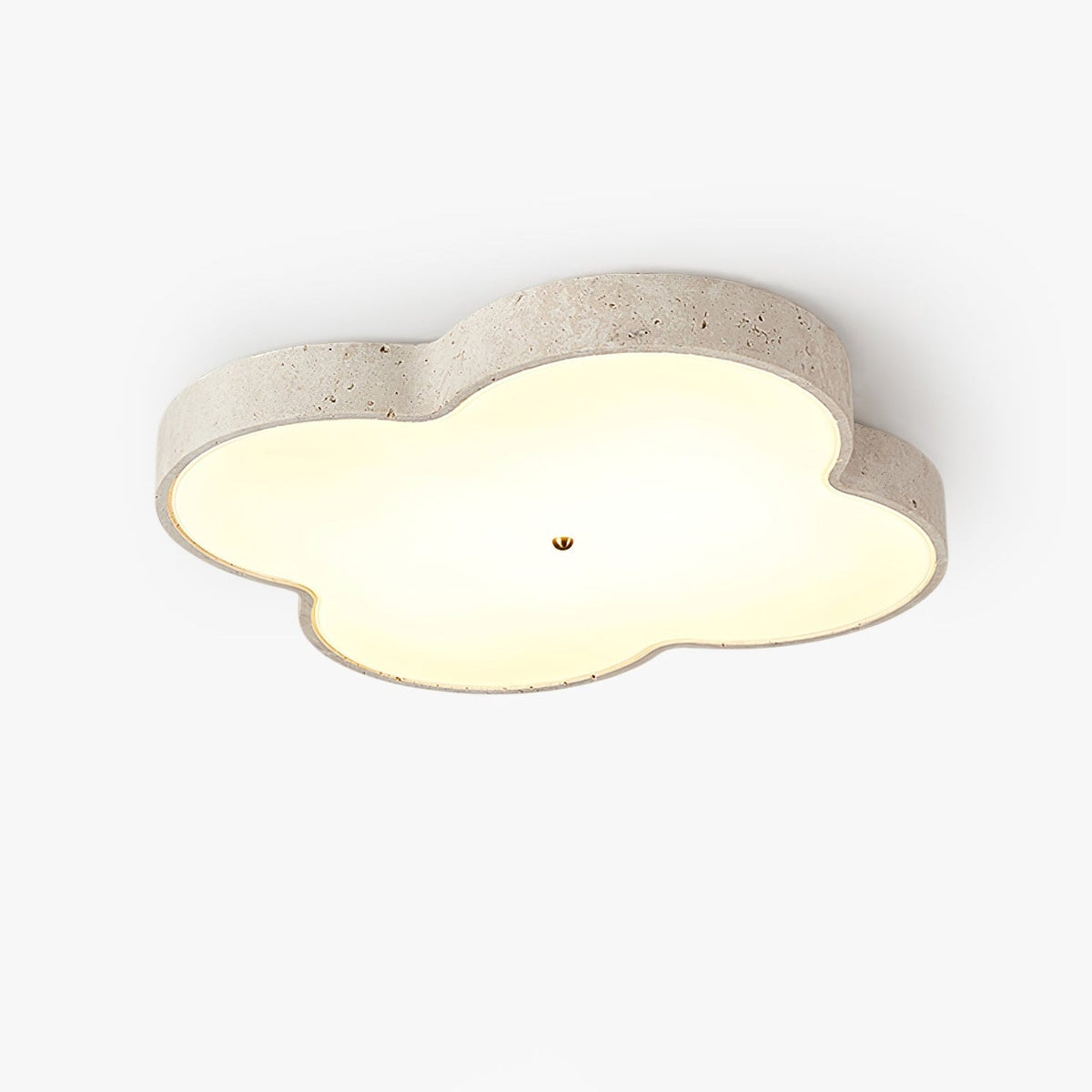 Aethel Cloud Travertine Ceiling Lamp Ceiling Light - Tianguang Alabaster Lighting