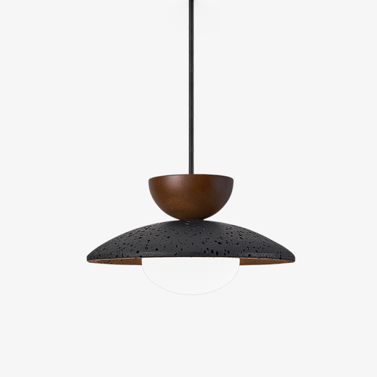 Terra Cotta Travertine Pendant Lamp - Tianguang Alabaster Lighting