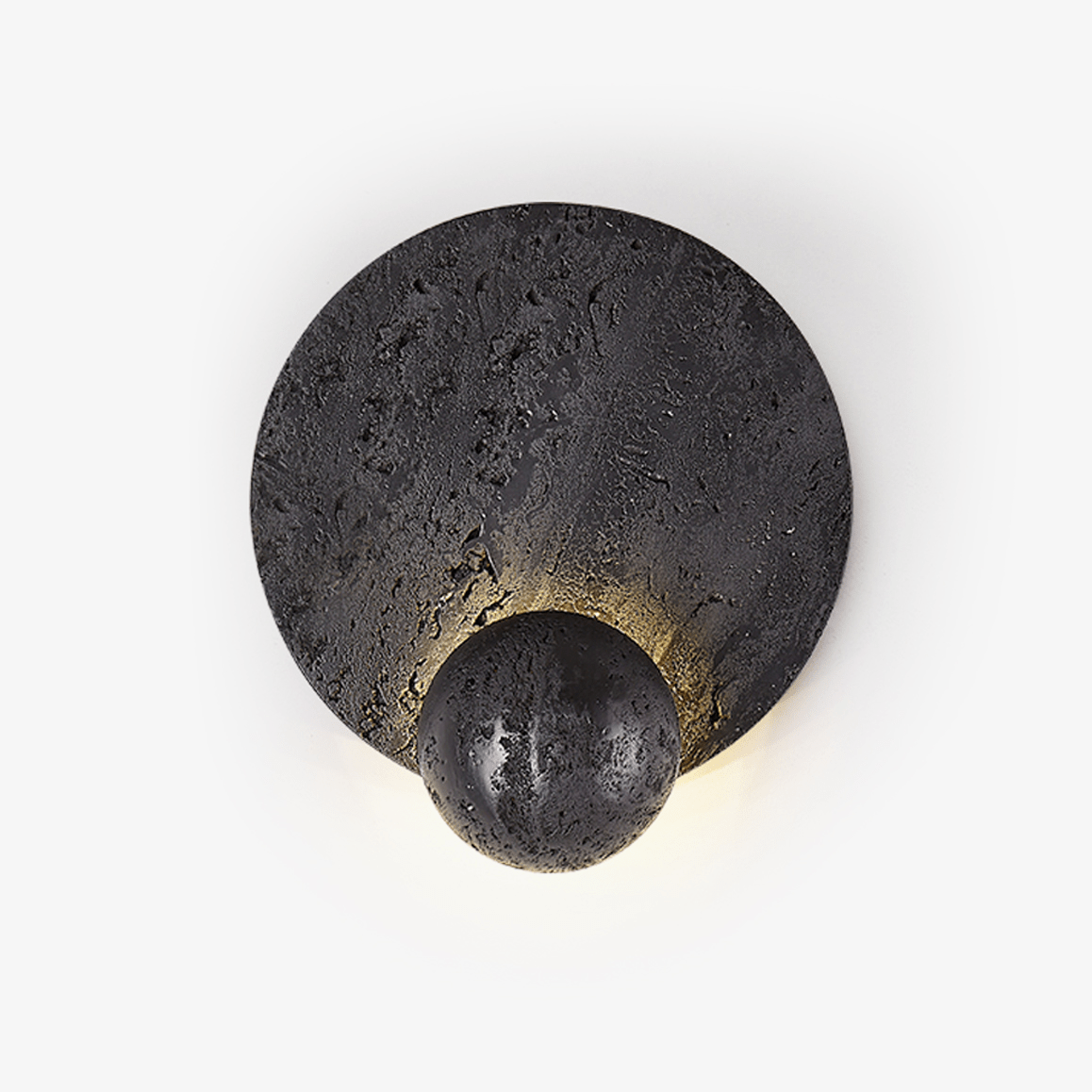 Event Horizon Travertine Wall Sconce - Tianguang Alabaster Lighting