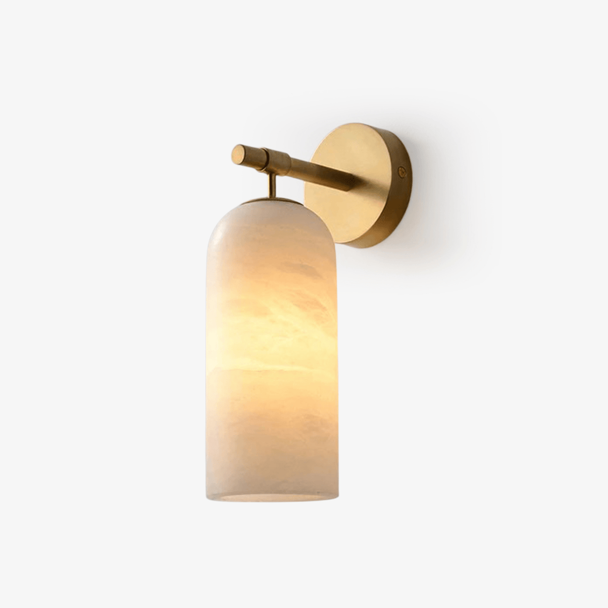 Alabaster Pillar Alabaster Wall Sconce - Tianguang Alabaster Lighting