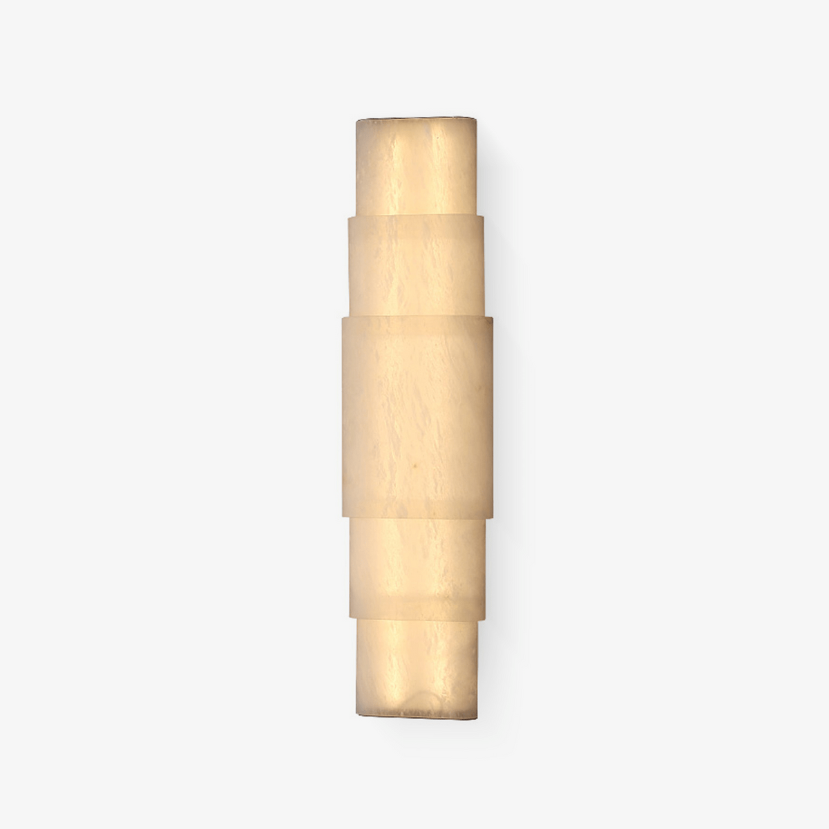 Tiered Alabaster Column Sconce - Tianguang Alabaster Lighting