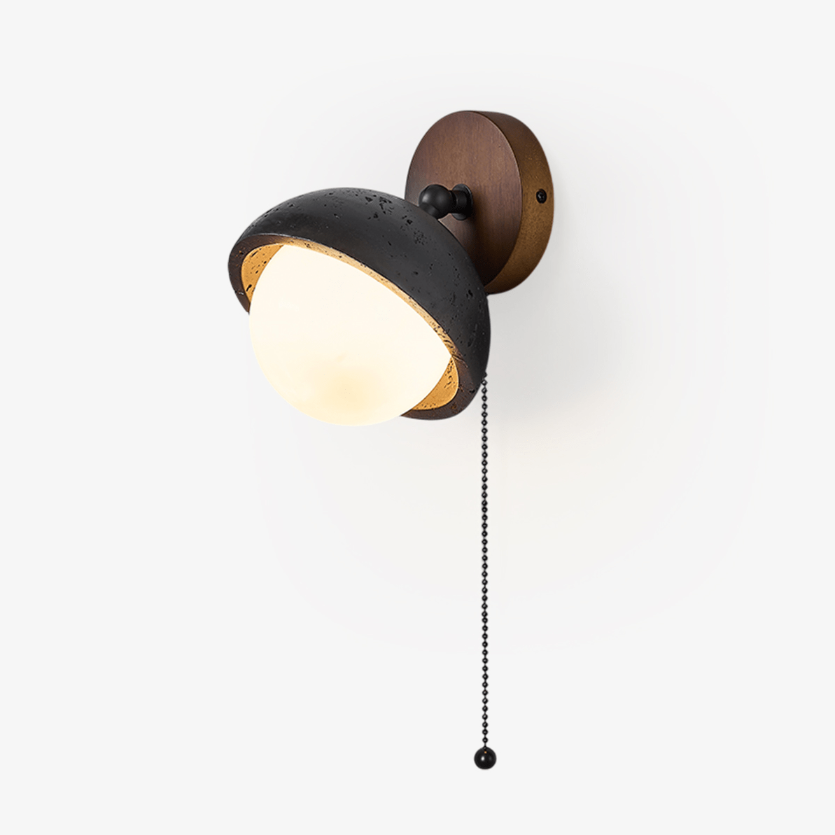 Solstice Pivot Travertine Sconce - Tianguang Alabaster Lighting
