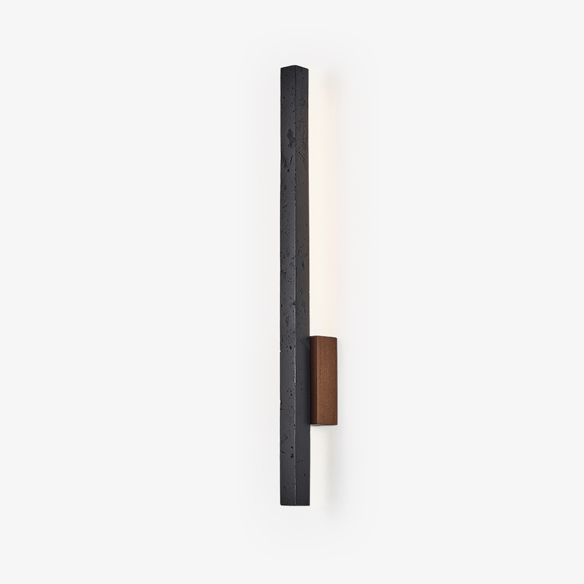 Horizon Pillar Travertine Sconce - Tianguang Alabaster Lighting