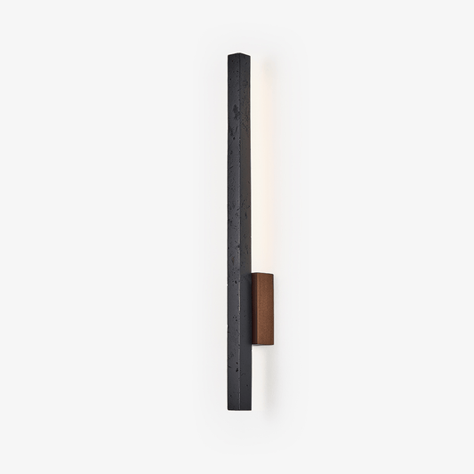 Horizon Pillar Travertine Sconce - Tianguang Alabaster Lighting