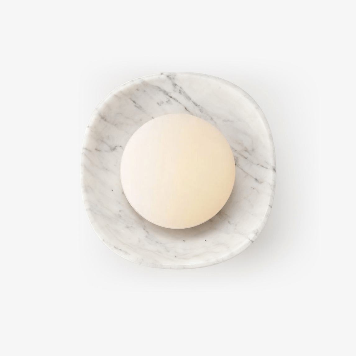 Carrara Cusp Marble Sconce - Tianguang Alabaster Lighting
