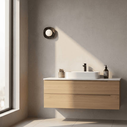 Carrara Cusp Wall Light, Hardwired Wall Sconce, detail 6
