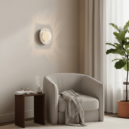 Carrara Cusp Wall Light, Hardwired Wall Sconce, detail 28