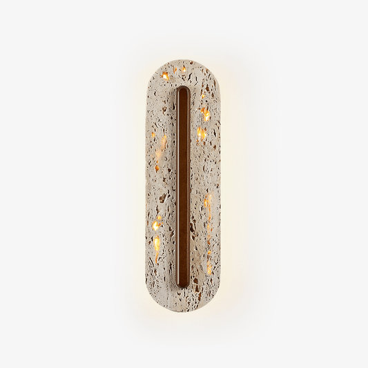 Oryn Travertine Wall Sconce - Tianguang Alabaster Lighting