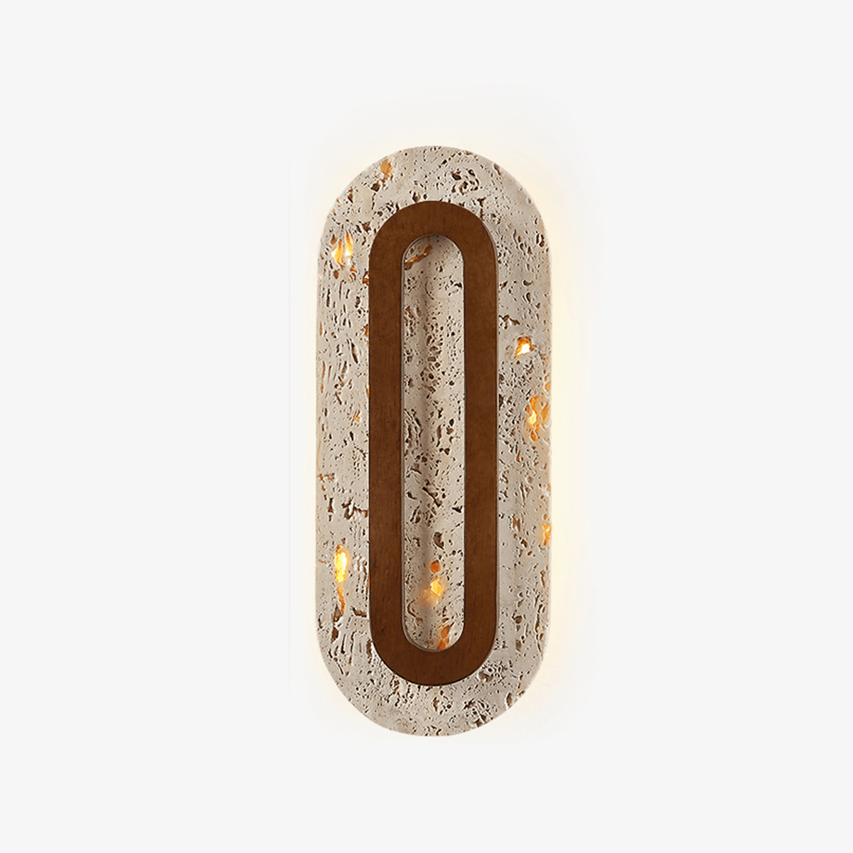 Edrin Travertine Wall Lamp - Tianguang Alabaster Lighting