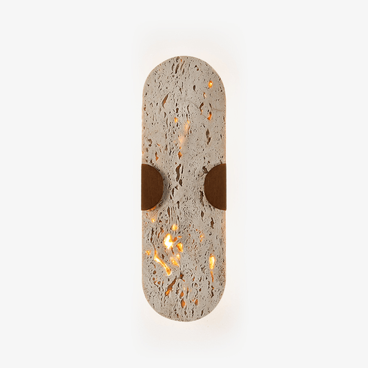 Arvyn Travertine Wall Lamp - Tianguang Alabaster Lighting