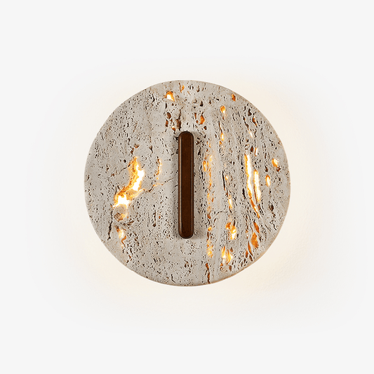Orynn Travertine Wall Lamp - Tianguang Alabaster Lighting