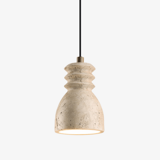 Sorenna Travertine Pendant Lamp - Tianguang Alabaster Lighting
