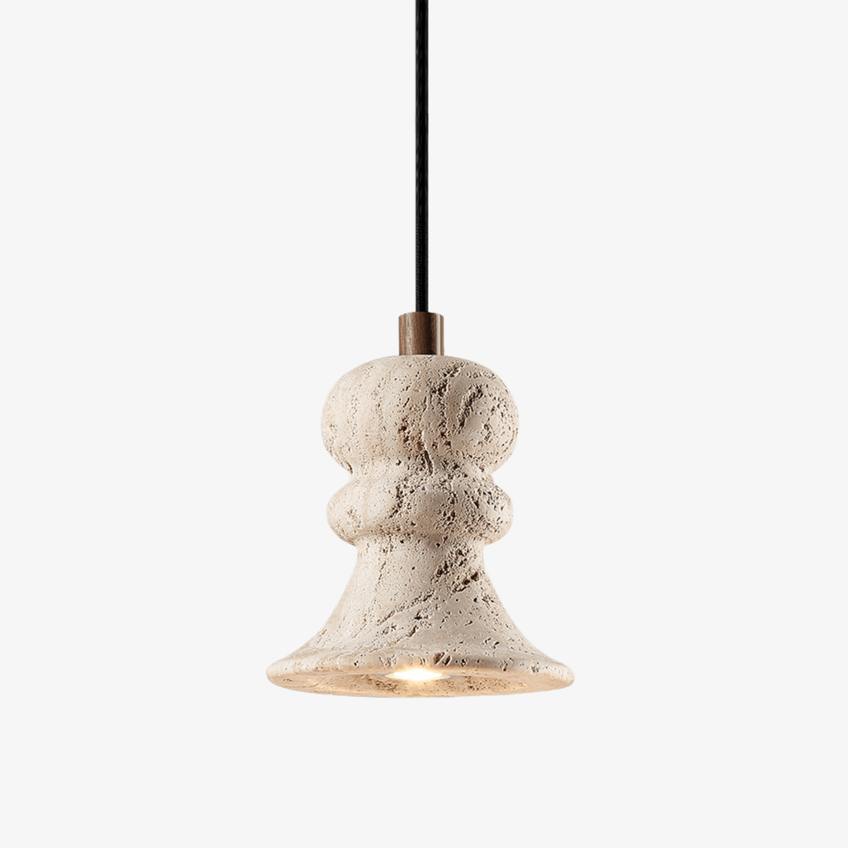 Ellian Travertine Pendant Lamp - Tianguang Alabaster Lighting