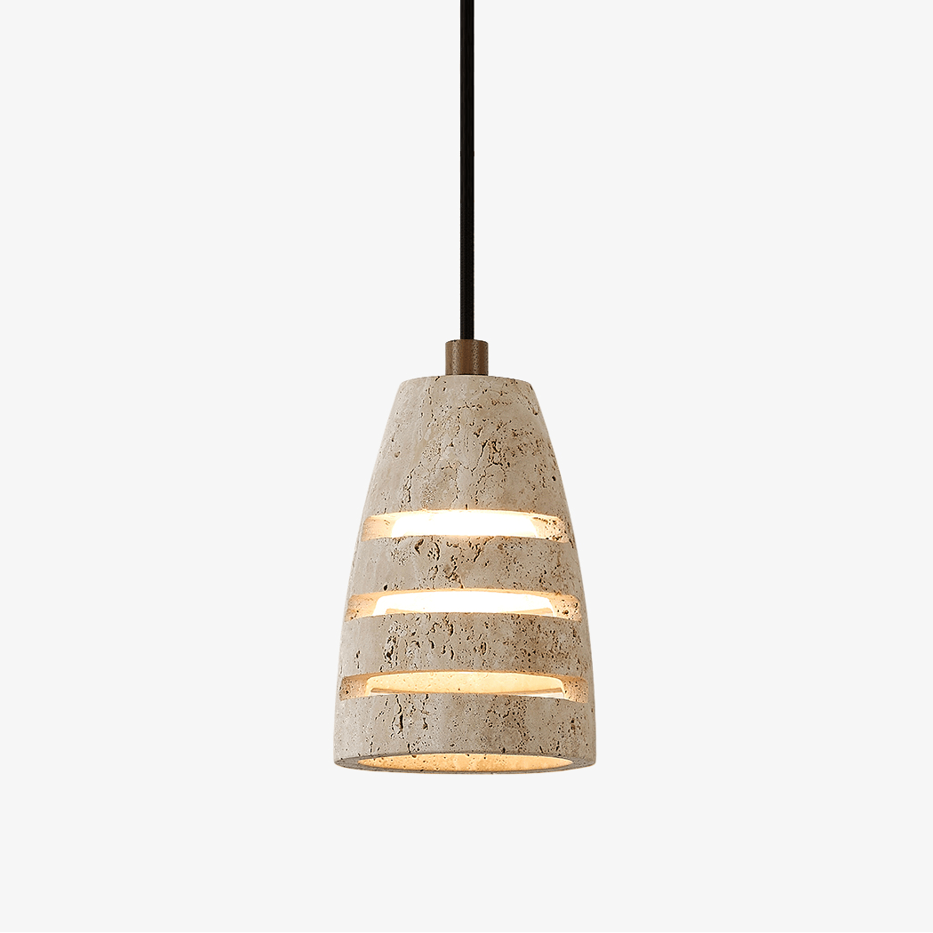 Selvarin Travertine Pendant Lamp - Tianguang Alabaster Lighting