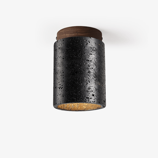 Draven Ceiling Lamp Travertine Ceiling Light - Tianguang Alabaster Lighting