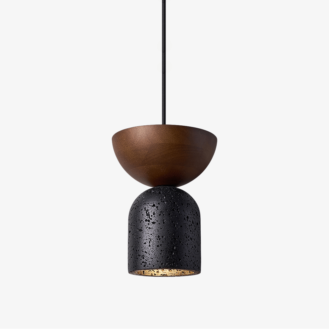 Volterra Echo Travertine Pendant Lamp - Tianguang Alabaster Lighting