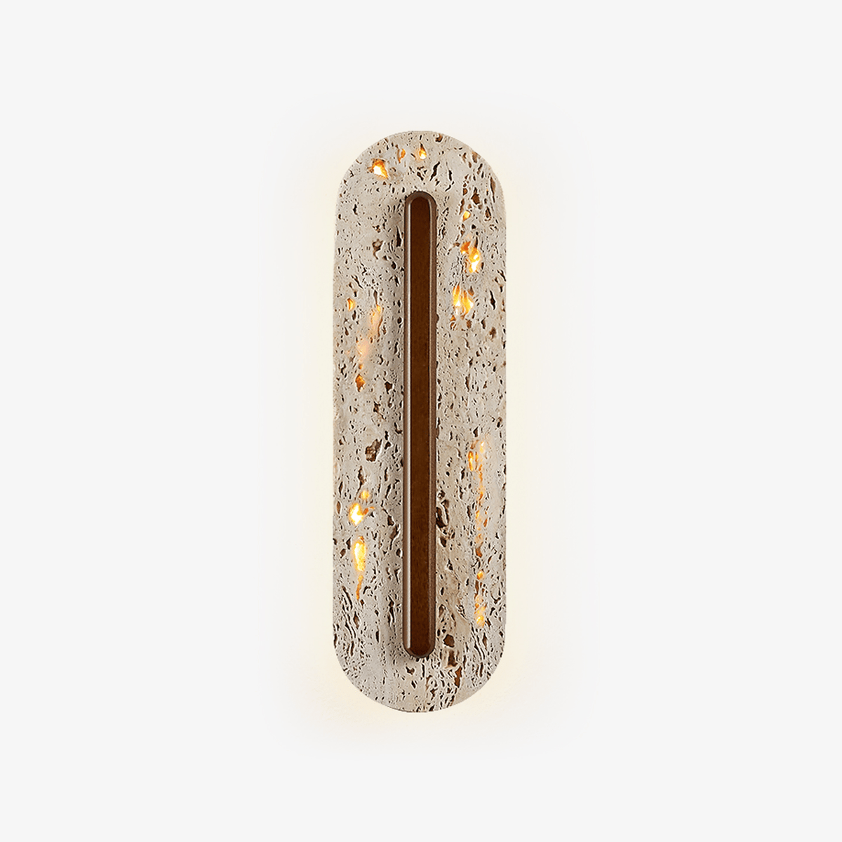Aerin Lumaslot Travertine Wall Lamp - Tianguang Alabaster Lighting