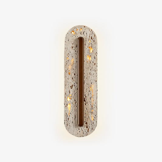 Aerin Lumaslot Travertine Wall Lamp - Tianguang Alabaster Lighting
