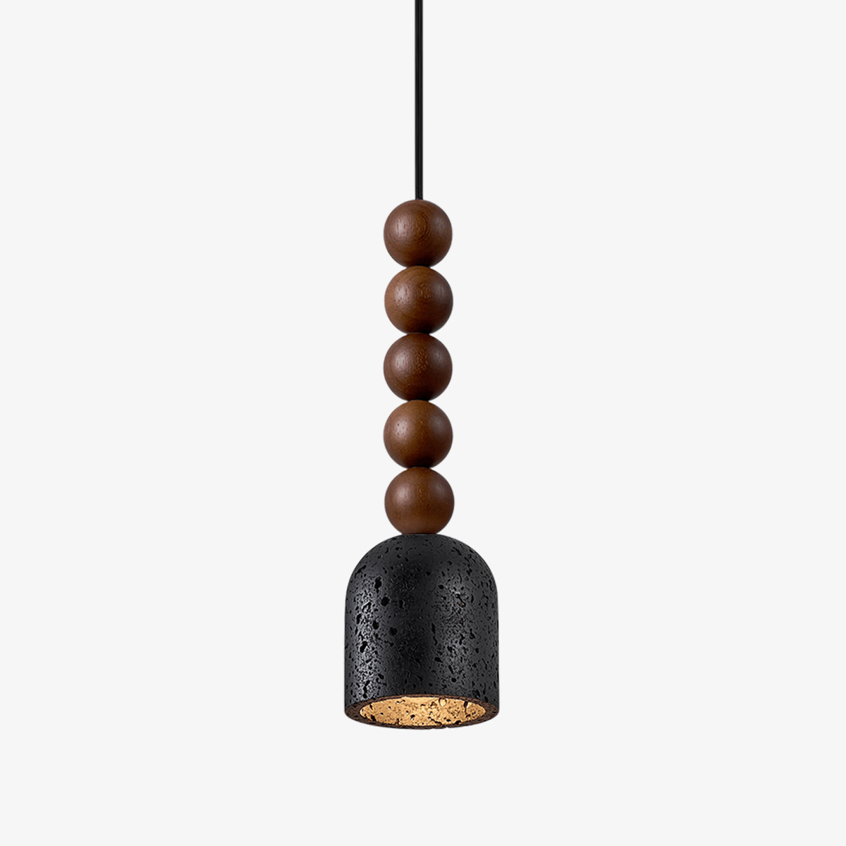 Vareon Totem Travertine Pendant Lamp - Tianguang Alabaster Lighting