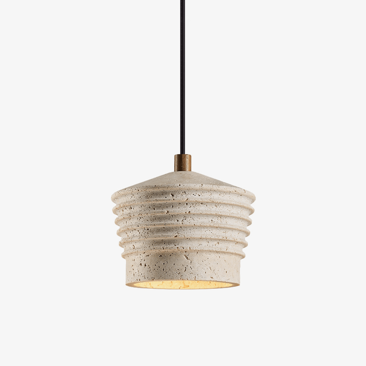 Rivaro Travertine Pendant Lamp - Tianguang Alabaster Lighting